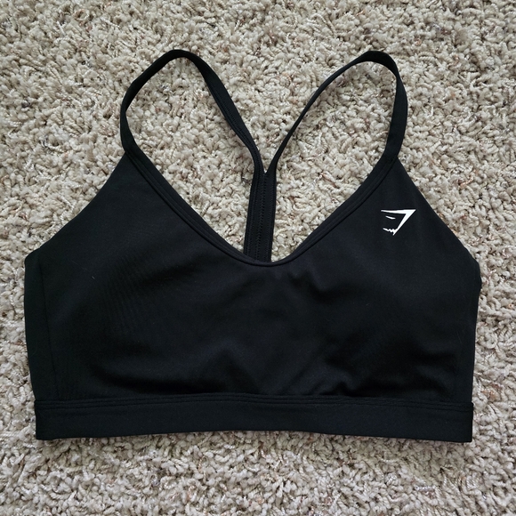 Gymshark Other - Gymshark V Neck Sports Bra - Black